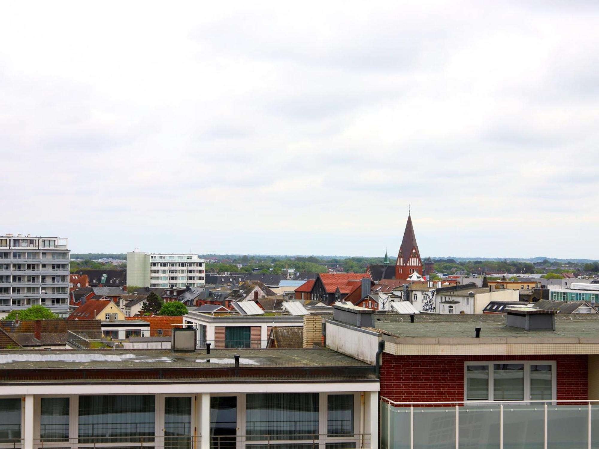 Strandnahe Ferienwohnung, Zentral Gelegen, Ost-Balkon, Andreas Dirks-Str. 2 Westerland Buitenkant foto